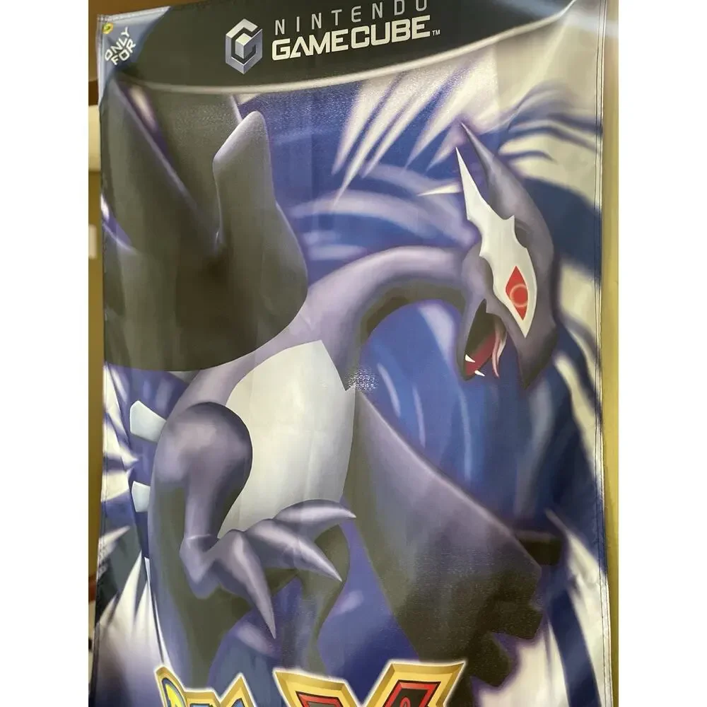 Pokémon XD Gale of Darkness 5ft Flag Banner Nintendo GameCube 2005